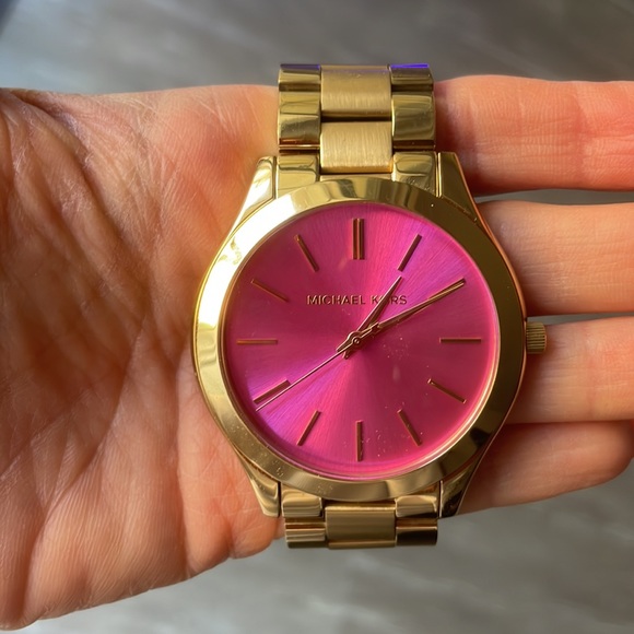 Michael Kors Slim Runway Bracelet Watch - Picture 2 of 10